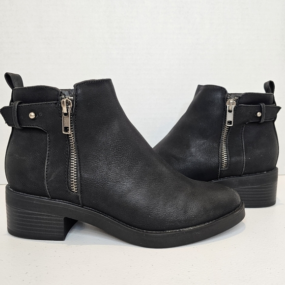 LifeStride Bonus Ankle Boots Women's Size 7 Black Zip Up Classic Casual - Picture 9 of 15